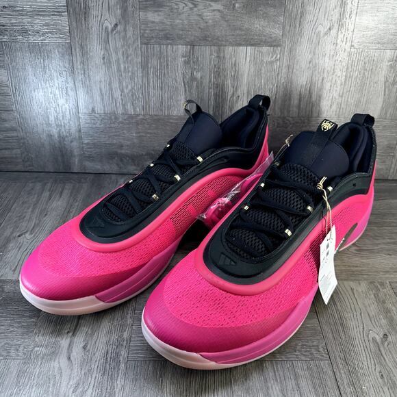 Adidas D.O.N. Issue 6 Men’s 19 Pink Gold Basketball Shoes main image 5